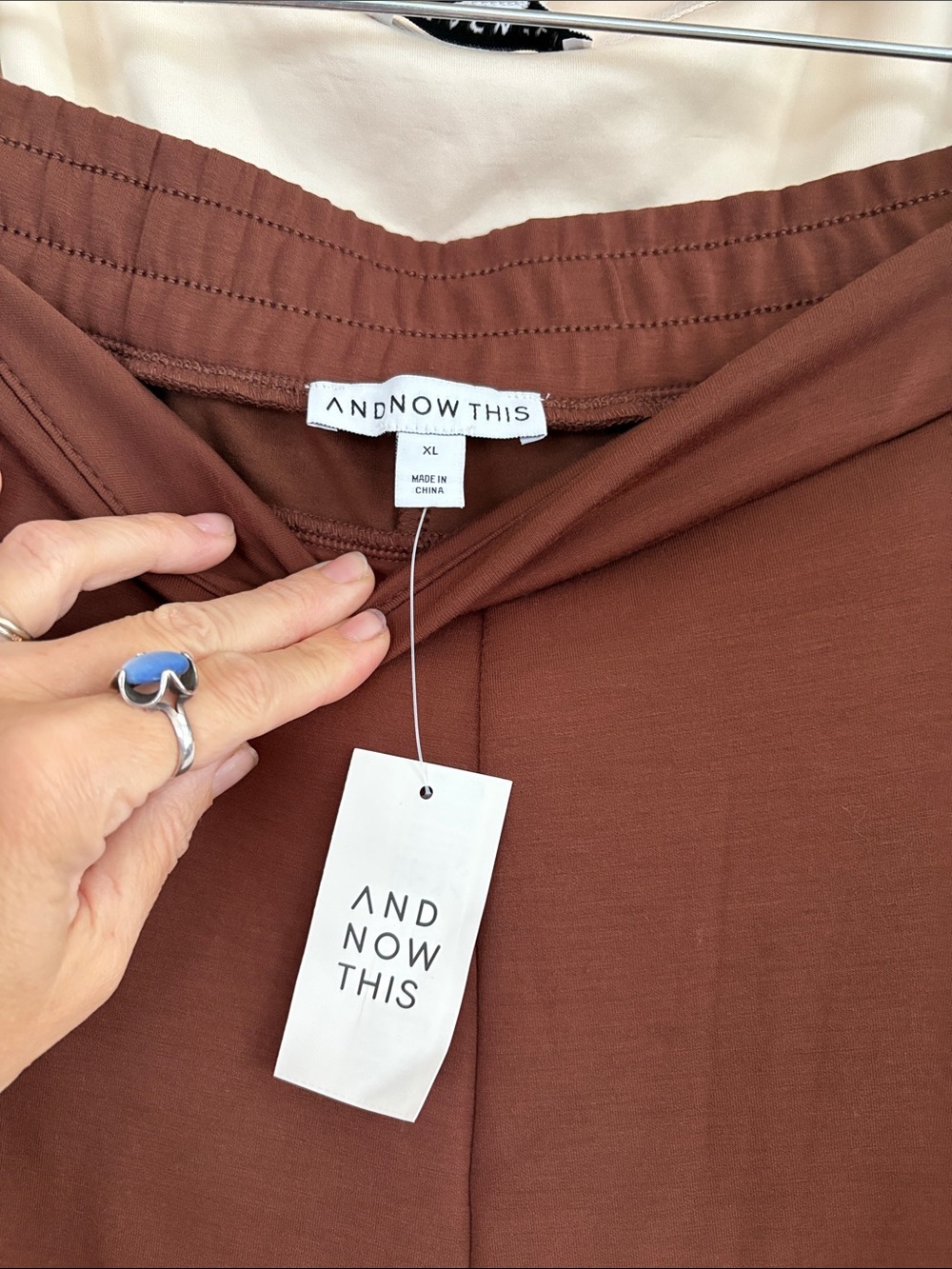 And Now This blanket stitch soft touch Western Athleisure Sweatshirt Set XL NWT - Picture 8 of 10